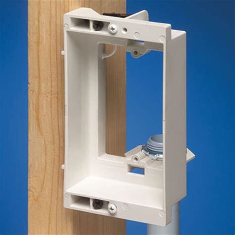 electrical box spacer single gang lowes|Low Voltage 1.